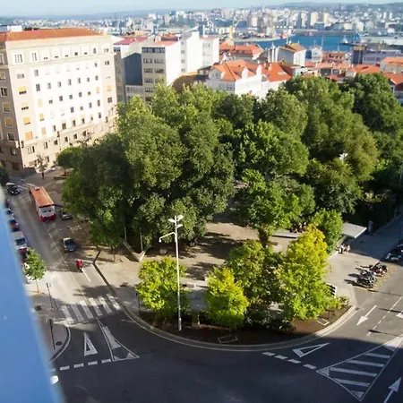 Plaza De Espana View With Terrace Apartment A Coruna