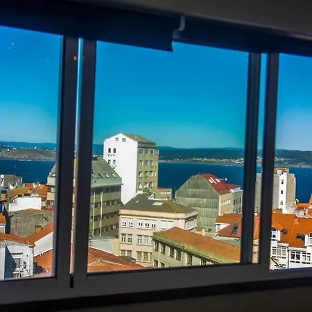 Plaza De Espana View With Terrace Apartment A Coruna